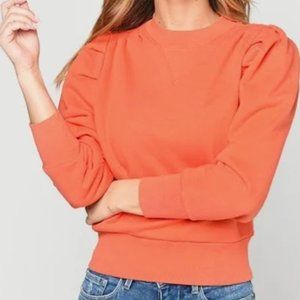 Frame Puff Sleeve Sweatshirt